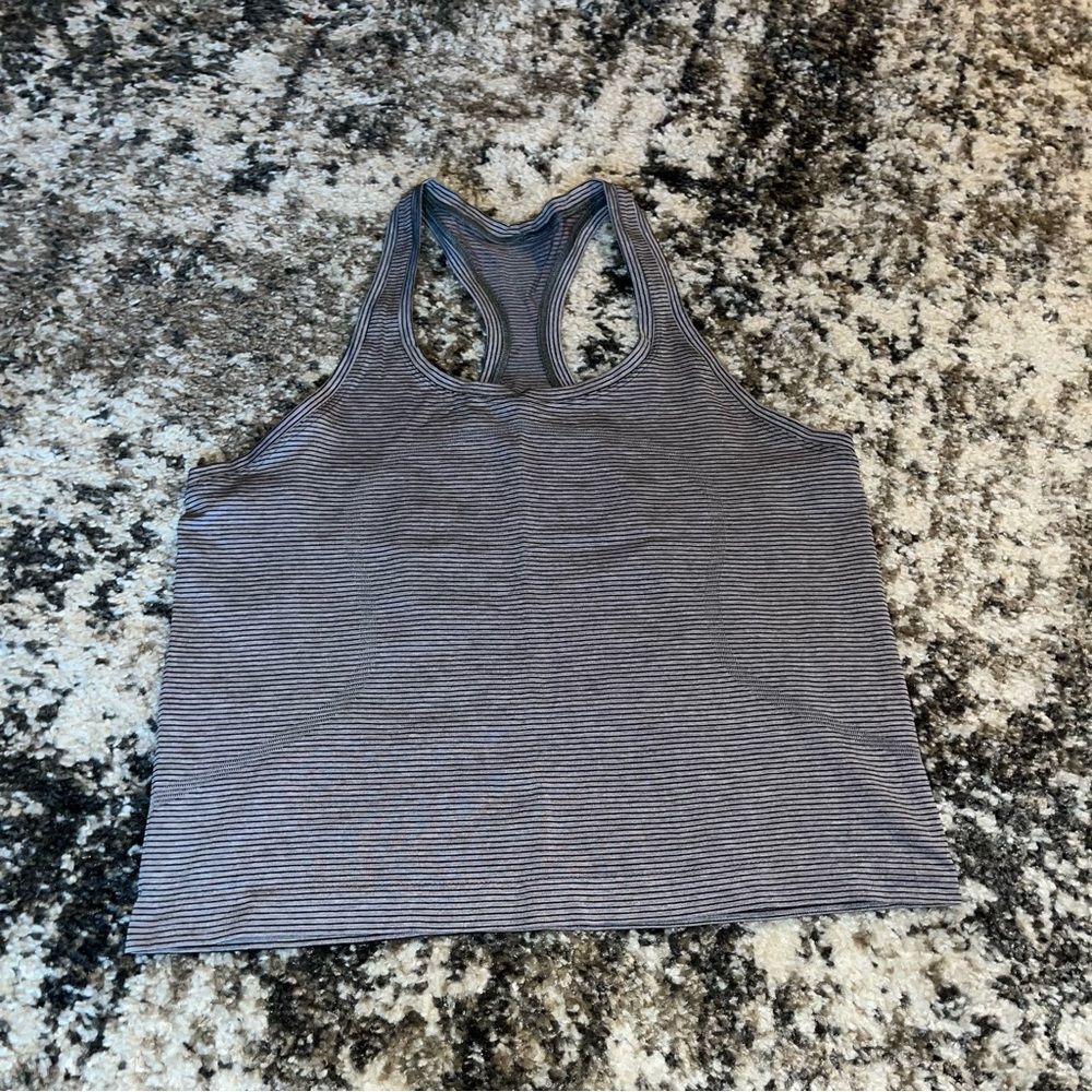 Lululemon swiftly tech tank race length size 12